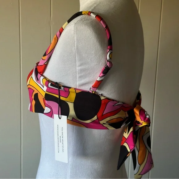 Same Swim Bandeau Bikini Top NWT - Picture 4 of 7